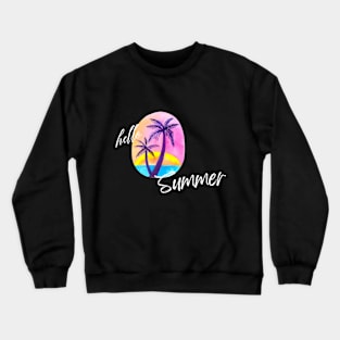 Hello Summer Crewneck Sweatshirt